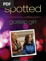 Download Crissy Calhoun-Spotted Your One and Only Unofficial Guide to Gossip Girl2009 by Andreea Marinica SN129163007 doc pdf