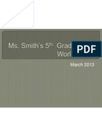 Smith Class Presentation