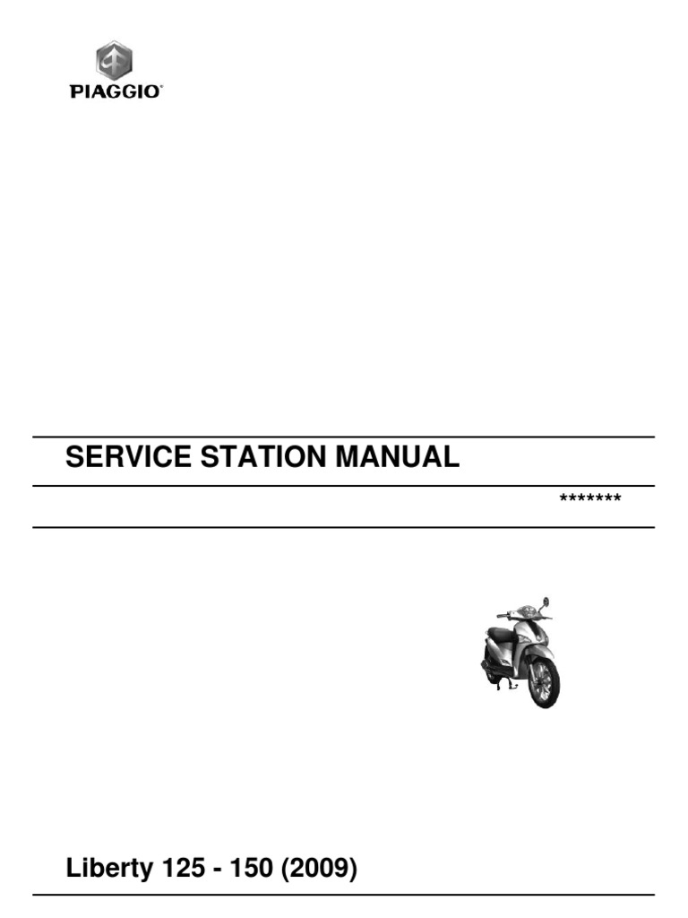 Piaggio Liberty 125 - 150 MY 2009 (en)) | Carburetor | Automatic  Transmission
