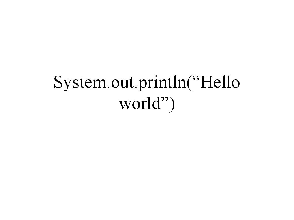 Java Print Statement Example | PDF