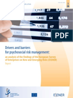 Drivers and Barriers for Psychosocial Risk Management