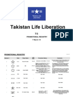 Takistan Life Liberation - Promotion Registry