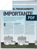 No Solo El Financiamiento Es Lo Más Importante (Publicado en 2011)