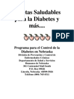 Diabetes-Nutricion Comidas PDF