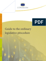 Guide To The Ordinary Legislative Procedure