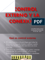 El control externo y la conexión