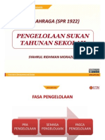 Penganjuran Sukan Tahunan Sekolah 