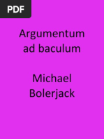 Argumentum ad baculum