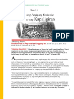 1st Quarter 2013 LIKSIYON 10 Ang Pagiging Katiwala at Ang Kapaligiran