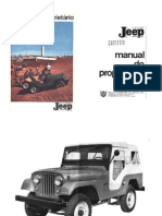 Jeep CJ5 Owner's Manual (Portuguese BR)