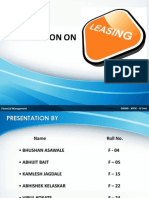 Presentation on Leasing