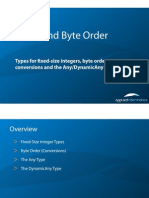 Types For Fixed-Size Integers, Byte Order Conversions and The Any/Dynamicany Types