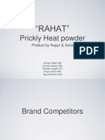 "Rahat": Prickly Heat Powder