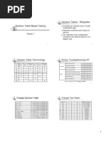 Decision Table-Based Testing Decision Tables - Wikipedia