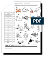 Islcollective Vocabulary Matching Worksheet Sea Animals 30244d6d92f8367773 16266726