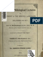 Bhandarkar Lectures1914