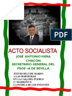 Cartel Visita Jose Antonio