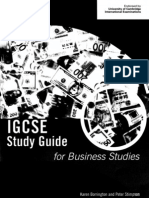 50791149 IGCSE Study Guide for Business Studies