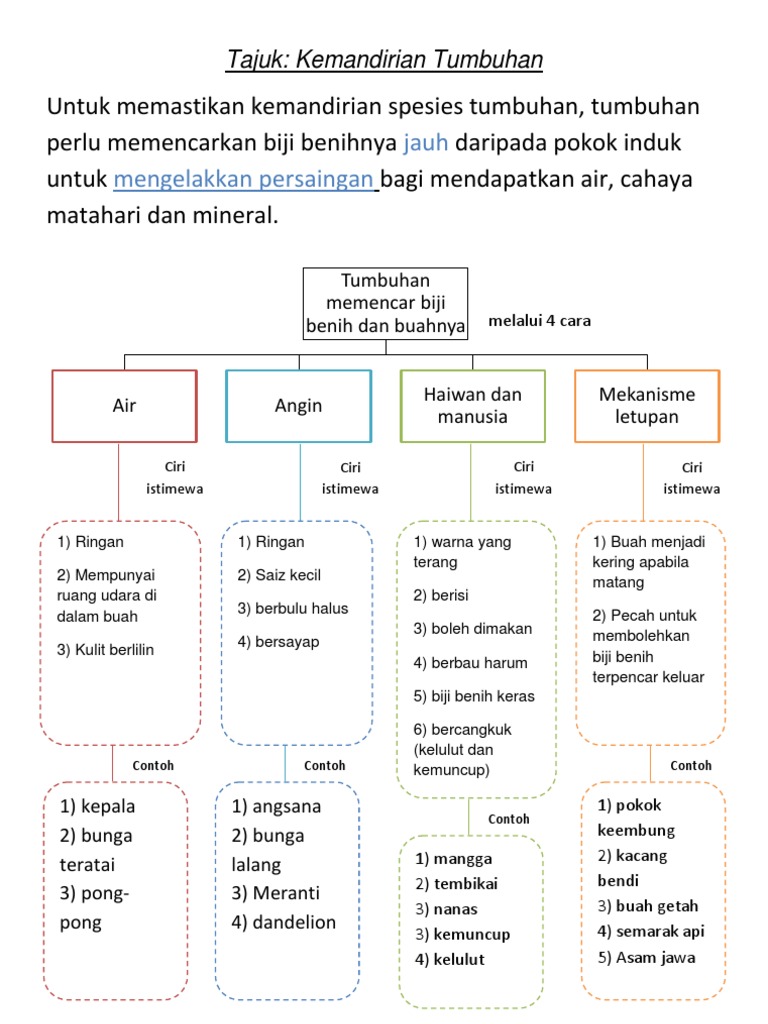 Nota Pencaran Tumbuhan Pdf