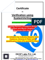 SystemVerilogCertificate PDF