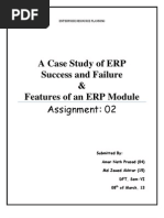 Download Case Study On ERP Success And Failure by jawed_akhtar SN129273315 doc pdf