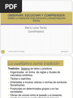 Observar, Escuchar y Comprender