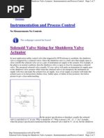 Instrument Air Sizing and Compressor Guide | PDF | Steady State | Valve