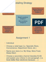 Retailing Strategy: Human Resource Management Retail Market and Financial Strategy Chapter 5, 6