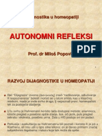 Autonomni - Refleksi Dijagnostik Au Homeopatiji M Popovic