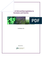 White Paper - The Role of Adrenal Dysregulation in Insomnia and Anxiety_0