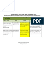 evaluation rubric pdf