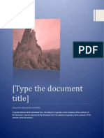 Type The Document Subtitle