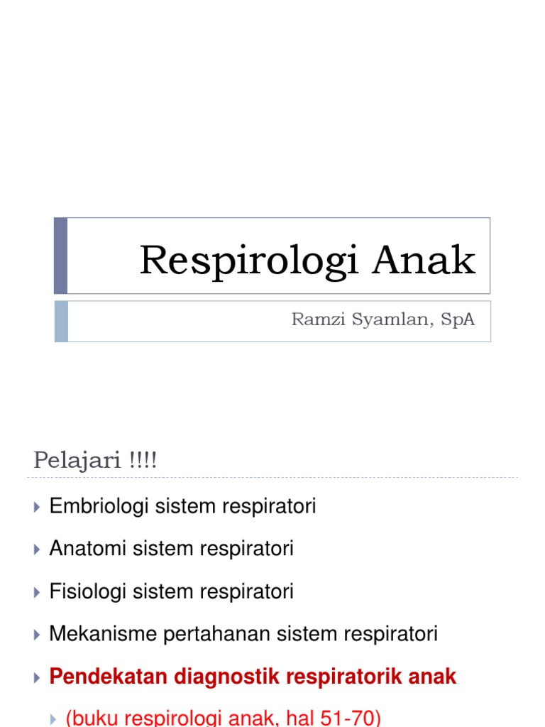 Buku Ajar Respirologi Anak Idai Pdf Cara Mengajarku