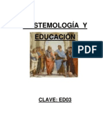 Epistemologia y Educacion