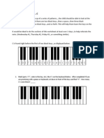 Piano Keyboard - Learning C