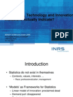 Godin, B. Lane, J. (2011) Do Science Technology and Innovation Indicators Actually Indicate?