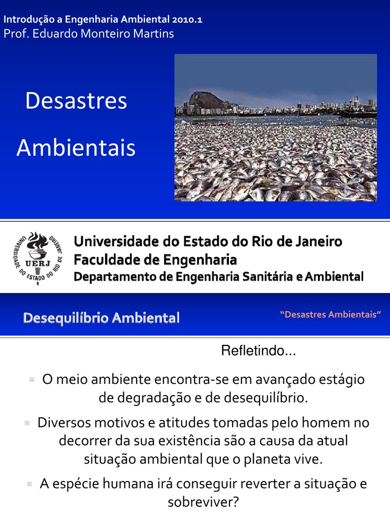 Redação Desastres Ambientais Qual O Preço Do Desenvolvimento