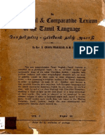 Etymological & Comparative Lexicon of The Tamil Language