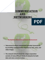 Telecommunication AND Networking