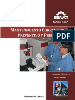 Mantenimiento correctivo, preventivo y predictivo