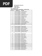 2013 (Jan) - Student Wise Topic Allocation