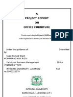 A Study On Office Furniture 2003v