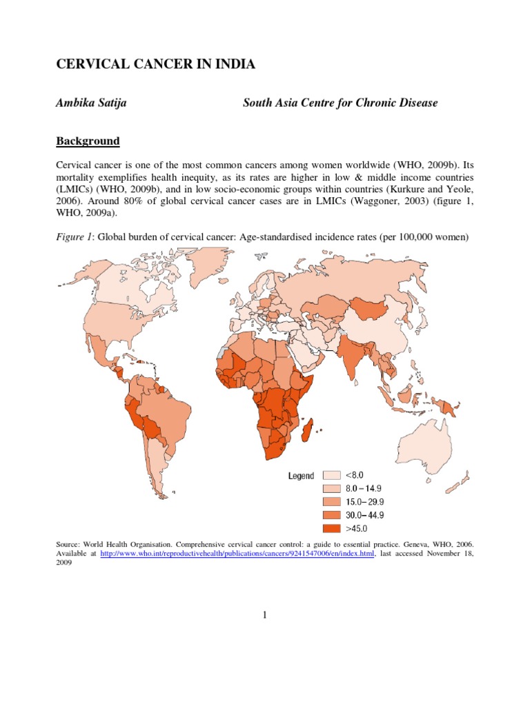 Cervical Cancer | PDF | Cervical Cancer | Preventive Healthcare