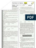 LISTA 3 - Atividade complementar de escalas termométricas