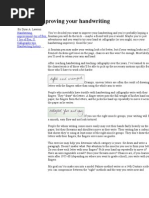 Download Tips for Improving Your Handwriting by sukuje SN129339949 doc pdf