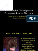 Basic Implant Lecture 2007