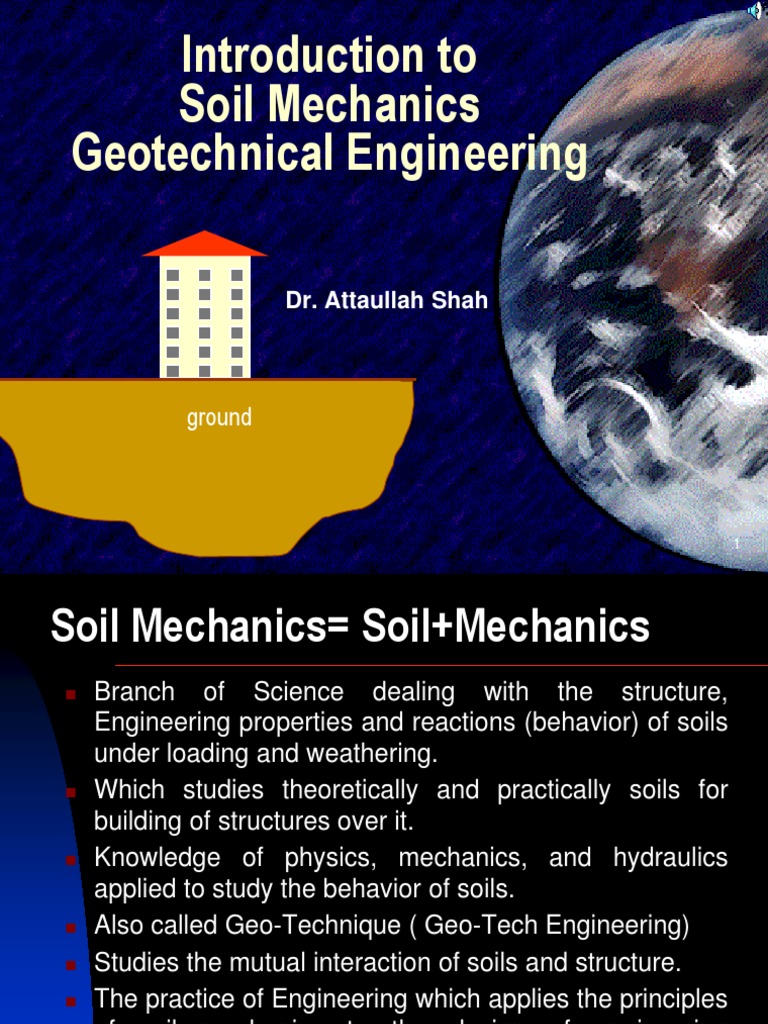 Introduction to Soil Mechanics | PDF
