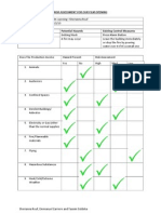 Risk Assessment Form