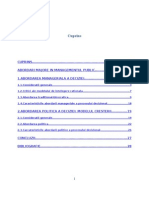 Modelul Managerial Traditional Versus Modelul Politic