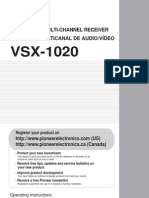 VSX-1020 OperatingInstructions0302
